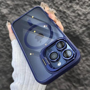 Shockproof Mag Safe Case for Iphone 16 Pro Max 15 14 13 12 11 Camera Lens Cover