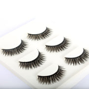 3D False Eye lashes Extension on Reusable Self-Adhesive