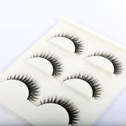 3D False Eye lashes Extension on Reusable Self-Adhesive