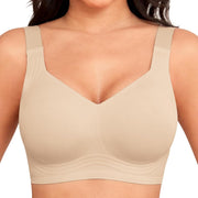 Xcutting Women Wirefree Bras For Women Full Coverage No Unde