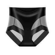 Women's High Waisted Hip Lifting Tummy Tightening Splicing Breathable Panties
