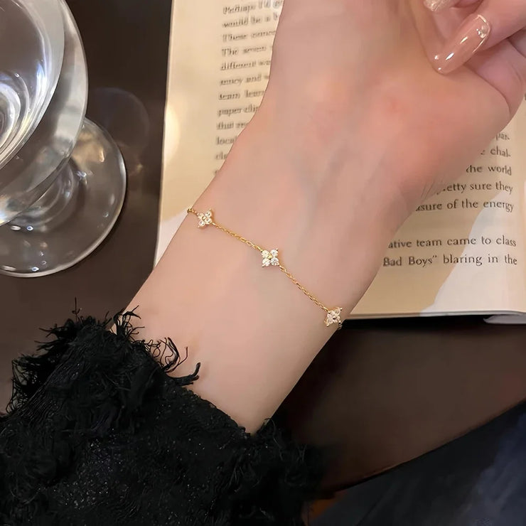 Elegant Gold Charm Necklace