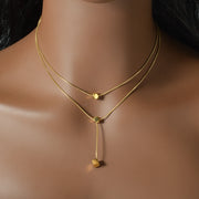 Chic Gold Layered Necklace