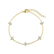 Elegant Gold Charm Necklace