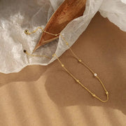 Dazzling Pearl Pendant Necklace