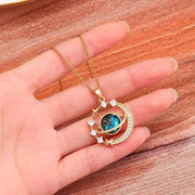 Starry Sparkle Pendant Necklace