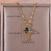 Starry Night Tassel Necklace