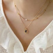 Dazzling Pearl Pendant Necklace