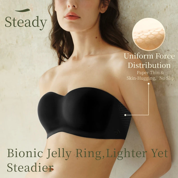 Invisible Seamless Push-Up Bra