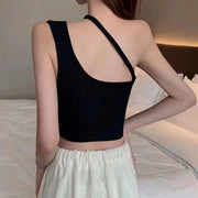 Chic One-Shoulder Crop Top