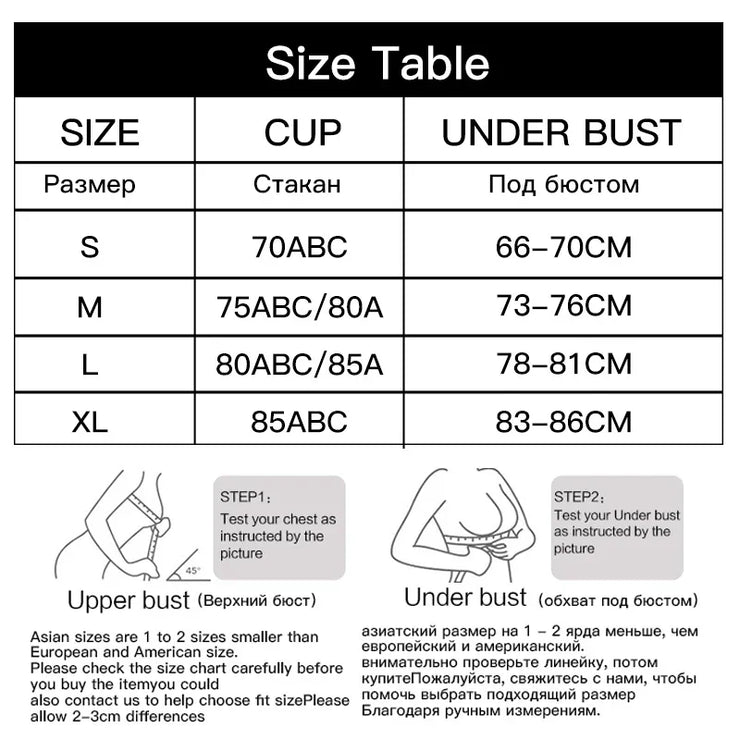 Invisible Comfort Push Up Bra