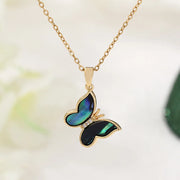 Sparkling Butterfly Necklace Charm
