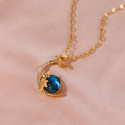 Blue Star Luxury Pendant Necklace