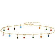 Vibrant Tassel Pendant Necklace
