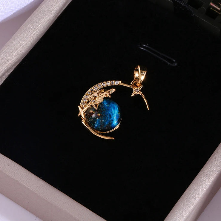 Blue Star Luxury Pendant Necklace