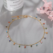 Vibrant Tassel Pendant Necklace