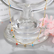 Vibrant Tassel Pendant Necklace