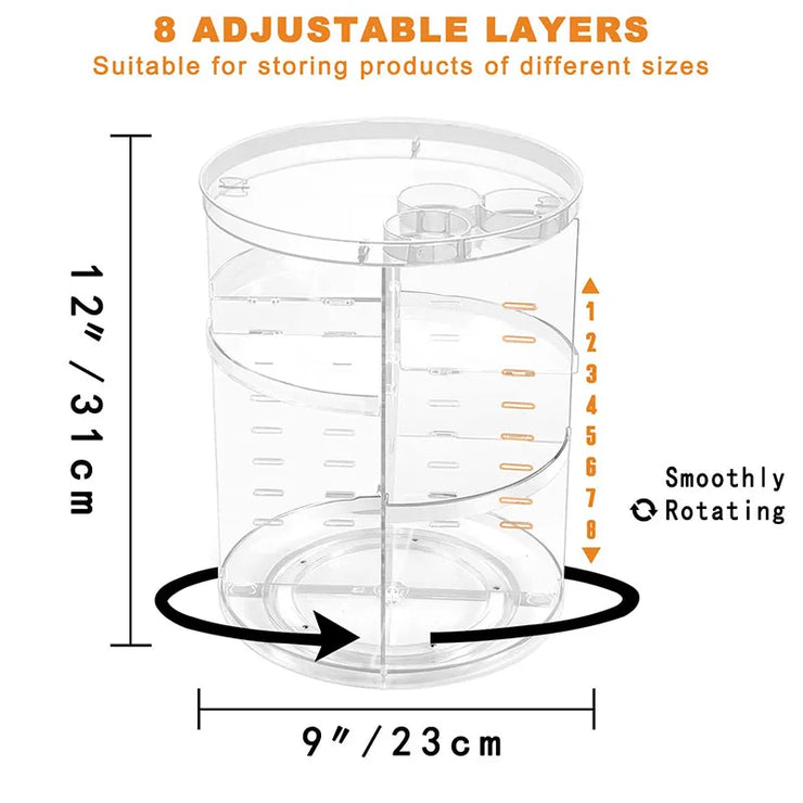 Ultimate Beauty Organizer Carousel